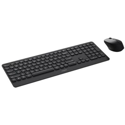 Rapoo Bezprzewodowa klawiatura Bluetooth z myszką, 9390 m, QWERTZ, bezprzewodowa podkładka pod nadgarstki, klawiatura komputerowa, bezprzewodowa klawiatura, pełnowymiarowa, aluminium, multi urządzenia Rapoo Bezprzewodowa klawiatura Bluetooth z myszką, 9390 m, QWERTZ, bezprzewodowa podkładka pod nadgarstki, klawiatura komputerowa, bezprzewodowa klawiatura, pełnowymiarowa, aluminium, multi urządzenia