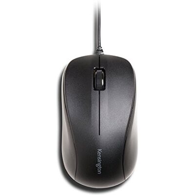 Kensington , Przewodowa Mysz ValuMouse z Trzema Przyciskami, Kolor Czarny (K72110EU) Kensington , Przewodowa Mysz ValuMouse z Trzema Przyciskami, Kolor Czarny (K72110EU)