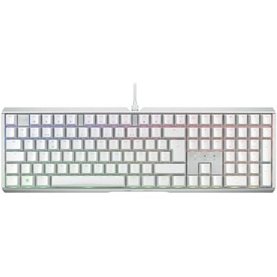 CHERRY XTRFY MX 3.1, Mechaniczna Klawiatura dla Graczy, Układ Francuski (AZERTY), Podświetlenie RGB, Aluminiowa Obudowa, USB-A, Przełączniki MX2A RED, Biały CHERRY XTRFY MX 3.1, Mechaniczna Klawiatura dla Graczy, Układ Francuski (AZERTY), Podświetlenie RGB, Aluminiowa Obudowa, USB-A, Przełączniki MX2A RED, Biały