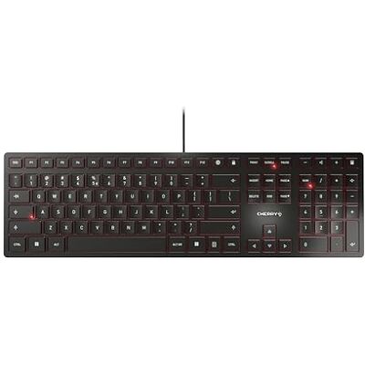 CHERRY Klawiatura USB JK-1600EU-2 (US International Layout QWERTY) Czarna CHERRY Klawiatura USB JK-1600EU-2 (US International Layout QWERTY) Czarna