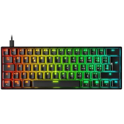Oversteel KOVAR klawiatura gamingowa USB, 60% kompaktowa, podświetlenie RGB, przełączniki mechaniczne Outemu Red, Anti-Ghosting, włoski układ PC/MAC/Android Oversteel KOVAR klawiatura gamingowa USB, 60% kompaktowa, podświetlenie RGB, przełączniki mechaniczne Outemu Red, Anti-Ghosting, włoski układ PC/MAC/Android