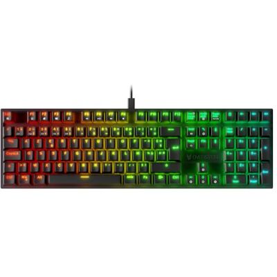Oversteel KOVAR Klawiatura gamingowa USB, podświetlenie RGB, przełączniki mechaniczne Outemu Red, Anti-Ghosting, układ Francuski PC/MAC/Android Oversteel KOVAR Klawiatura gamingowa USB, podświetlenie RGB, przełączniki mechaniczne Outemu Red, Anti-Ghosting, układ Francuski PC/MAC/Android