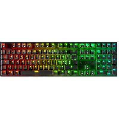 Oversteel KOVAR Bezprzewodowa klawiatura gamingowa, podświetlenie RGB, przełączniki mechaniczne Outemu Red, Anti-Ghosting, Włoski układ PC/MAC/Android Oversteel KOVAR Bezprzewodowa klawiatura gamingowa, podświetlenie RGB, przełączniki mechaniczne Outemu Red, Anti-Ghosting, Włoski układ PC/MAC/Android