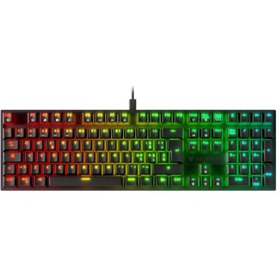 Oversteel KOVAR Klawiatura gamingowa USB, podświetlenie RGB, przełączniki mechaniczne Outemu Red, Anti-Ghosting, układ Włoski PC/MAC/Android Oversteel KOVAR Klawiatura gamingowa USB, podświetlenie RGB, przełączniki mechaniczne Outemu Red, Anti-Ghosting, układ Włoski PC/MAC/Android
