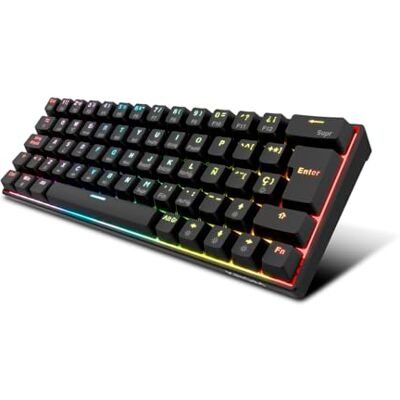 Mechaniczna klawiatura gamingowa Aukey KM-G16 - Klawiatura Mechaniczna klawiatura gamingowa Aukey KM-G16 - Klawiatura