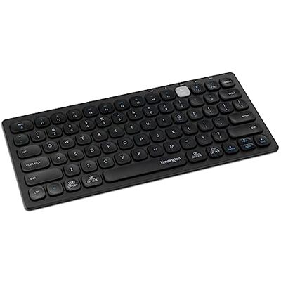 Kensington Mini-bezprzewodowa klawiatura przez Bluetooth lub USB 3.0, QWERTY IT Multi Device i Dual Wireless, Kompatybilny z Windows, Mac, iOS i Chrome OS, K75502IT Kensington Mini-bezprzewodowa klawiatura przez Bluetooth lub USB 3.0, QWERTY IT Multi Device i Dual Wireless, Kompatybilny z Windows, Mac, iOS i Chrome OS, K75502IT