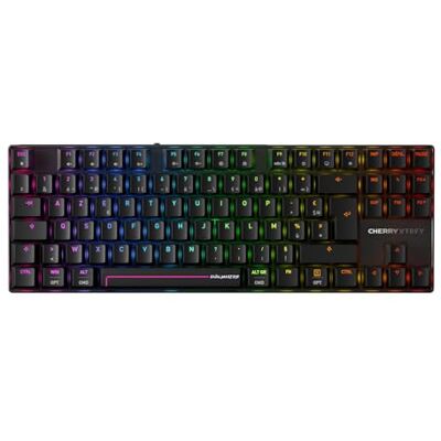 CHERRY XTRFY MX 8.2 Pro TMR Wireless, magnetyczna i mechaniczna klawiatura gamingowa, układ francuski (AZERTY), gorące przełączniki MK, czarne CHERRY XTRFY MX 8.2 Pro TMR Wireless, magnetyczna i mechaniczna klawiatura gamingowa, układ francuski (AZERTY), gorące przełączniki MK, czarne
