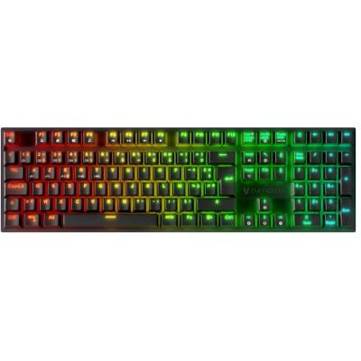 Oversteel KOVAR Bezprzewodowa klawiatura gamingowa, podświetlenie RGB, przełączniki mechaniczne Outemu Red, Anti-Ghosting, Francuski układ PC/MAC/Android Oversteel KOVAR Bezprzewodowa klawiatura gamingowa, podświetlenie RGB, przełączniki mechaniczne Outemu Red, Anti-Ghosting, Francuski układ PC/MAC/Android