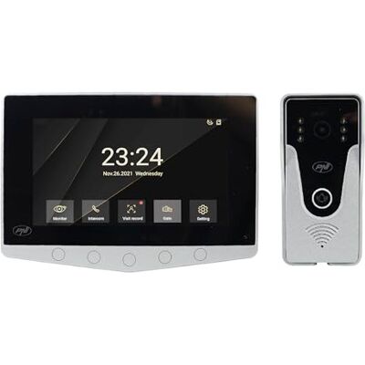 PNI DF780 1 Monitor Video Intercom System, ekran dotykowy 7" 1080p, gniazdo na karty, IP65 Supports Serial Connection lub 4 monitory, 2 jednostki zewnętrzne i 2 kamery CCTV PNI DF780 1 Monitor Video Intercom System, ekran dotykowy 7" 1080p, gniazdo na karty, IP65 Supports Serial Connection lub 4 monitory, 2 jednostki zewnętrzne i 2 kamery CCTV