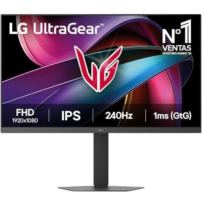 LG 27GM950B-B Ultragear Gaming Monitor, 27", IPS 5K (5120 x 2880, 16:9, 165Hz, 1ms, NVIDIA G-Sync, FreeSync Premium, płaski, obrotowy/regulowana wysokość, fioletowy) LG 27GM950B-B Ultragear Gaming Monitor, 27", IPS 5K (5120 x 2880, 16:9, 165Hz, 1ms, NVIDIA G-Sync, FreeSync Premium, płaski, obrotowy/regulowana wysokość, fioletowy)