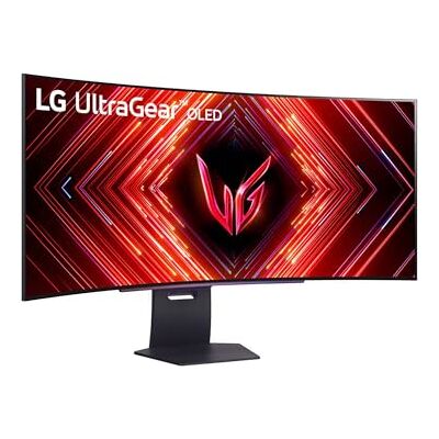 LG UltraGear 45GS95QX-B.AEU (113.1 cm (45 Zoll), schwarz, UWQHD, OLED, Curved, NVIDIA G-SYNC kompatibel, AMD FreeSync LG UltraGear 45GS95QX-B.AEU (113.1 cm (45 Zoll), schwarz, UWQHD, OLED, Curved, NVIDIA G-SYNC kompatibel, AMD FreeSync