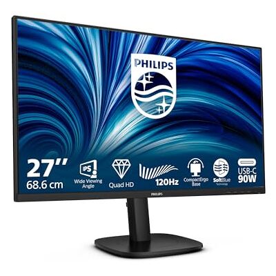 Philips Monitor 27B2U3601 27 cali QHD, 120 Hz, IPS, 1 ms MPRT, regulacja wysokości, adaptacyjna synchronizacja (2560 x 1440, HDMI 1 x 2.0, DP 1 x 1.4, USB Hub) czarny/czerwony Philips Monitor 27B2U3601 27 cali QHD, 120 Hz, IPS, 1 ms MPRT, regulacja wysokości, adaptacyjna synchronizacja (2560 x 1440, HDMI 1 x 2.0, DP 1 x 1.4, USB Hub) czarny/czerwony