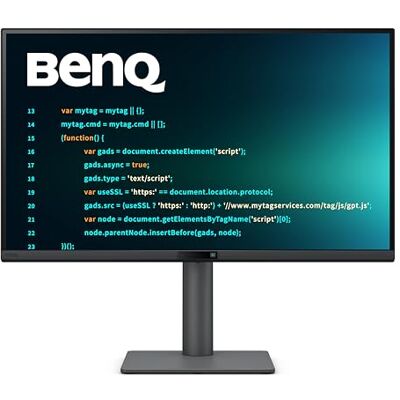 BenQ RD270Q 27-calowy monitor programowania 2K 144 Hz, panel nano matowy, tryby kodowania, 65 W USB-C, ochrona w nocy, ergonomiczna konstrukcja i rozwiązanie do pielęgnacji oczu BenQ RD270Q 27-calowy monitor programowania 2K 144 Hz, panel nano matowy, tryby kodowania, 65 W USB-C, ochrona w nocy, ergonomiczna konstrukcja i rozwiązanie do pielęgnacji oczu
