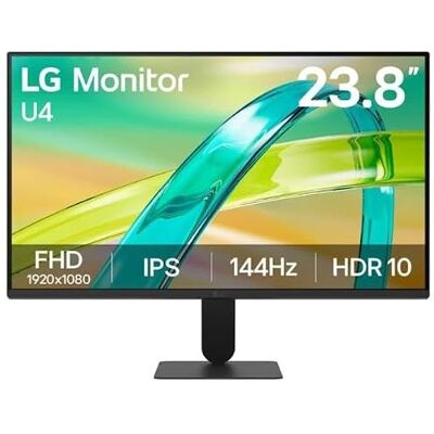 LG Monitor Ultrafine™ 24U411B-B.AEU Seria U4 (2026) 24 cale Panel IPS 16:9 FHD 1920 x 1080 144Hz 5ms (GtG) HDR 10 sRGB 99% LG Monitor Ultrafine™ 24U411B-B.AEU Seria U4 (2026) 24 cale Panel IPS 16:9 FHD 1920 x 1080 144Hz 5ms (GtG) HDR 10 sRGB 99%