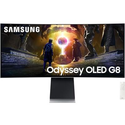 Samsung Odyssey OLED G8 S34DG850SU Serie G85SD Monitor OLED Smart Gaming curvo 86,4 cm (34") Samsung Odyssey OLED G8 S34DG850SU Serie G85SD Monitor OLED Smart Gaming curvo 86,4 cm (34")