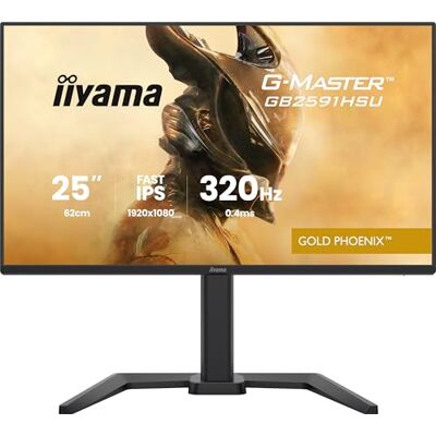 IIYAMA IPS, 1920 x 1080, 320 Hz, 2H1DP, Has IIYAMA IPS, 1920 x 1080, 320 Hz, 2H1DP, Has
