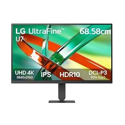 LG Monitor Ultrafine™ 27U710B-B.AEU Seria U7 (2026) 27 cali Panel IPS 16:9 UHD 3840x2160 60Hz 5ms (GtG) HDR 10 DCI-P3 90% LG Monitor Ultrafine™ 27U710B-B.AEU Seria U7 (2026) 27 cali Panel IPS 16:9 UHD 3840x2160 60Hz 5ms (GtG) HDR 10 DCI-P3 90%
