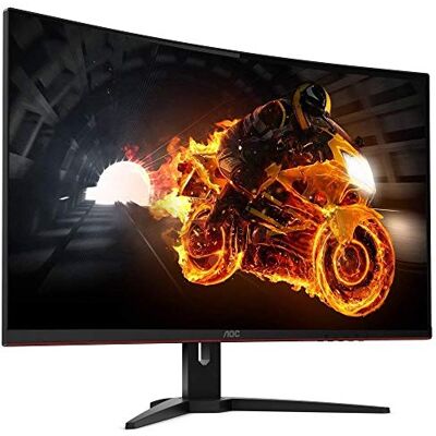 AOC Gaming C32G1 monitor zakrzywiony 80 cm (31,5 cala), HDMI, czas reakcji 1 ms, DisplayPort, 144 Hz, 1920 x 1080 pikseli, Free-Sync), kolor czarny AOC Gaming C32G1 monitor zakrzywiony 80 cm (31,5 cala), HDMI, czas reakcji 1 ms, DisplayPort, 144 Hz, 1920 x 1080 pikseli, Free-Sync), kolor czarny