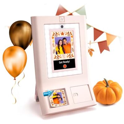 HP Sprocket Photobooth Drukarka zdjęć 3x4” Różowy – 250+ ramek, druk na papierze Zink, Wi-Fi, pierścień LED, ekran dotykowy & aplikacja., Pink HP Sprocket Photobooth Drukarka zdjęć 3x4” Różowy – 250+ ramek, druk na papierze Zink, Wi-Fi, pierścień LED, ekran dotykowy & aplikacja., Pink