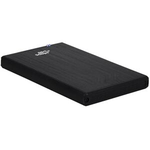 PRENDELUZ 2.5" SATA 9.5mm USB 3.0 External Box, kolor czarny, idealny do przechowywania i przesyłania danych z dysków twardych i SSD. PRENDELUZ 2.5" SATA 9.5mm USB 3.0 External Box, kolor czarny, idealny do przechowywania i przesyłania danych z dysków twardych i SSD.