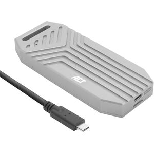 ACT Obudowa USB4 M.2 NVMe SSD, M.2 2280 NVMe/PCIe z M-Key lub B+M-Key, 40 Gb/s, beznarzędziowa, aluminiowy radiator, typ C AC1625 ACT Obudowa USB4 M.2 NVMe SSD, M.2 2280 NVMe/PCIe z M-Key lub B+M-Key, 40 Gb/s, beznarzędziowa, aluminiowy radiator, typ C AC1625