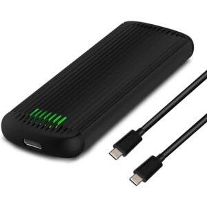 FANTEC NVMe31-FastLock USB3.2 Gen2 obudowa dysku twardego do 1 x PCIe NVMe SSD, prędkość transferu do 10 Gbit/s (SUPERSPEED+), montaż bez użycia narzędzi, w zestawie podkładka termiczna, aluminium, FANTEC NVMe31-FastLock USB3.2 Gen2 obudowa dysku twardego do 1 x PCIe NVMe SSD, prędkość transferu do 10 Gbit/s (SUPERSPEED+), montaż bez użycia narzędzi, w zestawie podkładka termiczna, aluminium,