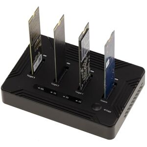 KALEA-INFORMATIQUE Stacja dokująca do klonowania 4 dysków SSD M2 NVMe Gen 3.0 i 4.0 z łączem USB4 Thunderbolt 40G. Obsługiwana pojemność 32 TB KALEA-INFORMATIQUE Stacja dokująca do klonowania 4 dysków SSD M2 NVMe Gen 3.0 i 4.0 z łączem USB4 Thunderbolt 40G. Obsługiwana pojemność 32 TB
