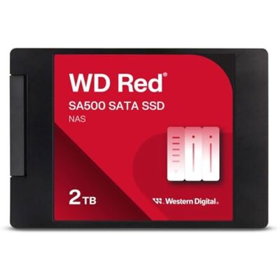 Western Digital Red SA500 2TB SSD - Dysk SATA NAS 2,5" Western Digital Red SA500 2TB SSD - Dysk SATA NAS 2,5"