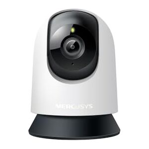 MERCUSYS MC200 kamera do monitoringu wewnątrz 360°, WLAN 2,4 GHz, 1080p, noktowizor, dwukierunkowe audio, rozpoznawanie AI, kompatybilna z Alexa, karta micro SD do 512 GB MERCUSYS MC200 kamera do monitoringu wewnątrz 360°, WLAN 2,4 GHz, 1080p, noktowizor, dwukierunkowe audio, rozpoznawanie AI, kompatybilna z Alexa, karta micro SD do 512 GB