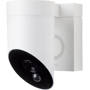 Somfy 1875325 Zewnętrzna kamera 2 biała, kamery z inteligentnym wykrywaniem ruchu, wbudowana syrena 110 DB, możliwe podłączenie do istniejącej oprawy, obrazy Full HD 1080p Somfy 1875325 Zewnętrzna kamera 2 biała, kamery z inteligentnym wykrywaniem ruchu, wbudowana syrena 110 DB, możliwe podłączenie do istniejącej oprawy, obrazy Full HD 1080p