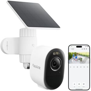 Reolink Zewnętrzna Kamera Solarna, 3K 5MP, Dwupasmowe Wi-Fi 2.4/5 GHz, Detekcja AI, Filtrowanie Alarmów, Kolorowy Tryb Nocny z Reflektorem, Dwukierunkowe Audio, Argus 3 Pro + Solar Panel Lite Reolink Zewnętrzna Kamera Solarna, 3K 5MP, Dwupasmowe Wi-Fi 2.4/5 GHz, Detekcja AI, Filtrowanie Alarmów, Kolorowy Tryb Nocny z Reflektorem, Dwukierunkowe Audio, Argus 3 Pro + Solar Panel Lite