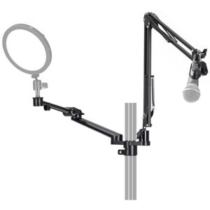 TARION Titanrig Arm Module Y: Statyw stołowy do aparatu, statyw napowietrzny, statyw zaciskowy, elastyczny uchwyt przegubowy, uchwyt stołowy do lustrzanek cyfrowych, światło pierścieniowe, kamera TARION Titanrig Arm Module Y: Statyw stołowy do aparatu, statyw napowietrzny, statyw zaciskowy, elastyczny uchwyt przegubowy, uchwyt stołowy do lustrzanek cyfrowych, światło pierścieniowe, kamera