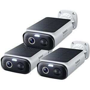 Baseus Security S1 Lite 3-kamowa kamera monitorująca, zewnętrzna, bateria solarna, WLAN, odporna na warunki atmosferyczne, IP67, bezprzewodowa kamera monitorująca do użytku na zewnątrz, 2K 135° Baseus Security S1 Lite 3-kamowa kamera monitorująca, zewnętrzna, bateria solarna, WLAN, odporna na warunki atmosferyczne, IP67, bezprzewodowa kamera monitorująca do użytku na zewnątrz, 2K 135°
