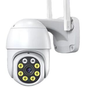 Rawrr PTZ kamera monitoringowa zewnętrzna, 1080p, bezprzewodowa kamera IP WLAN z automatycznym śledzeniem, 2-drożne audio, wodoszczelność IP66, obsługuje karty SD 64 GB Rawrr PTZ kamera monitoringowa zewnętrzna, 1080p, bezprzewodowa kamera IP WLAN z automatycznym śledzeniem, 2-drożne audio, wodoszczelność IP66, obsługuje karty SD 64 GB