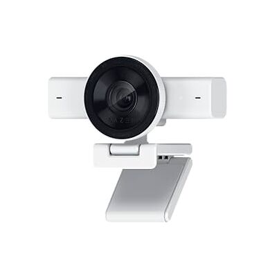 Razer Kiyo V2 X – kamera internetowa Full HD 1080p, 60 kl./s dla twórców – precyzyjny autofokus – obiektyw szerokokątny – wbudowany mikrofon – kompatybilna OBS i Xsplit Bialy Razer Kiyo V2 X – kamera internetowa Full HD 1080p, 60 kl./s dla twórców – precyzyjny autofokus – obiektyw szerokokątny – wbudowany mikrofon – kompatybilna OBS i Xsplit Bialy
