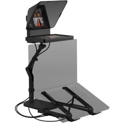 Elgato Zestaw konferencyjny Plus Kamera internetowa Full HD 1080p, teleprompter, stojak na laptopa, uchwyt stołowy, koncentrator USB C, ładowanie laptopa 65 W Elgato Zestaw konferencyjny Plus Kamera internetowa Full HD 1080p, teleprompter, stojak na laptopa, uchwyt stołowy, koncentrator USB C, ładowanie laptopa 65 W