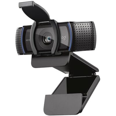 Logitech Full HD Pro C920 kamera internetowa, panoramiczne wideorozmowy i nagrywanie 1080p HD, automatyczna korekcja światła, mikrofony z redukcją szumów, stworzona do spotkań streamingu Czarny Kamera internetowa Full HD 1080p / 30 kl./s, korekcja świat Logitech Full HD Pro C920 kamera internetowa, panoramiczne wideorozmowy i nagrywanie 1080p HD, automatyczna korekcja światła, mikrofony z redukcją szumów, stworzona do spotkań streamingu Czarny Kamera internetowa Full HD 1080p / 30 kl./s, korekcja świat
