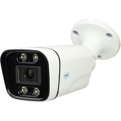 PNI Kamera do monitoringu wideo IP8POE, 8MP, 4K, D-WDR, 4,0 mm, 6 diod LED, IP66, biała PNI Kamera do monitoringu wideo IP8POE, 8MP, 4K, D-WDR, 4,0 mm, 6 diod LED, IP66, biała