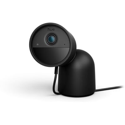 Philips Kamera biurkowa Secure, rozdzielczość 2K, powiadomienia o ruchu, dwukierunkowe połączenie audio, płynna integracja z oświetleniem , w zestawie z podstawką, czarna Philips Kamera biurkowa Secure, rozdzielczość 2K, powiadomienia o ruchu, dwukierunkowe połączenie audio, płynna integracja z oświetleniem , w zestawie z podstawką, czarna