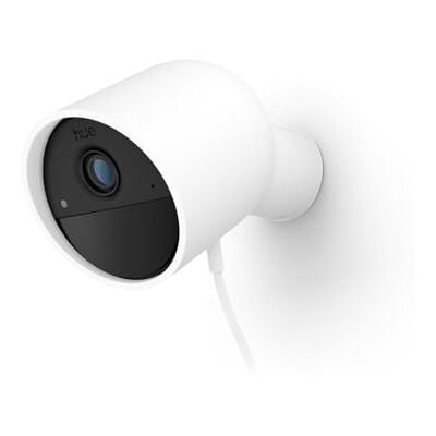 Philips Secure kamera przewodowa, rozdzielczość 2K, powiadomienia o wyzwalaczach, płynna integracja z oświetleniem Hue, ciągłe zasilanie przewodowe,do użytku wewnątrz i na zewnątr, biała Philips Secure kamera przewodowa, rozdzielczość 2K, powiadomienia o wyzwalaczach, płynna integracja z oświetleniem Hue, ciągłe zasilanie przewodowe,do użytku wewnątrz i na zewnątr, biała