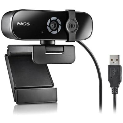 NGS XPRESSCAM 2000 kamera internetowa Full HD 2K (2560 x 1440) do komputera, z przyłączem USB 2.0, wbudowany mikrofon NGS XPRESSCAM 2000 kamera internetowa Full HD 2K (2560 x 1440) do komputera, z przyłączem USB 2.0, wbudowany mikrofon