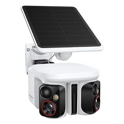Baseus Security X1 Pro Kamera Zewnętrzna – kamera z podwójnym śledzeniem AI, monitoring 300°, nocne widzenie, solarna kamera bezprzewodowa na baterię, detekcja AI, automatyczny patrol, do 512 GB Baseus Security X1 Pro Kamera Zewnętrzna – kamera z podwójnym śledzeniem AI, monitoring 300°, nocne widzenie, solarna kamera bezprzewodowa na baterię, detekcja AI, automatyczny patrol, do 512 GB