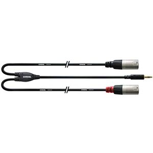 Cordial CFY 3 WMM-LONG Y-Audio Cable XLR male 3 m Rean Kabel insertowy Cordial CFY 3 WMM-LONG Y-Audio Cable XLR male 3 m Rean Kabel insertowy