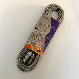 meshopweb Zmontowany kabel XLR3FV- XLR3MV z metalową osłoną ochronną, 9 Mt meshopweb Zmontowany kabel XLR3FV- XLR3MV z metalową osłoną ochronną, 9 Mt