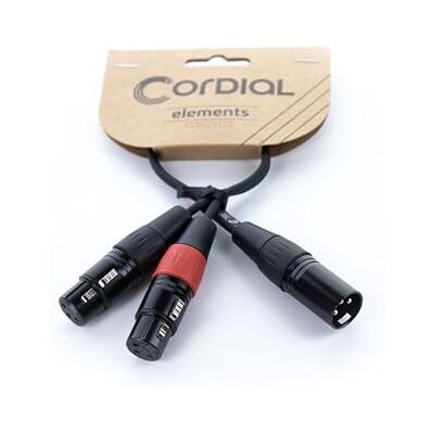 Cordial KABLES ECL EY0.3MFF KABLE PASKI Elementów XLR Cordial KABLES ECL EY0.3MFF KABLE PASKI Elementów XLR