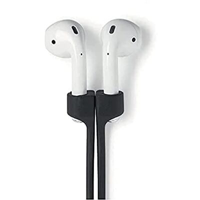 aiino italian ideas aiino AirStrap silikonowy lakier do Apple AirPods 1/2 i PRO, Anti zagubiona opaska na słuchawki bezprzewodowe, zamek magnetyczny, miękki i trwały silikon dla AirPods 1/2 i PRO czarny aiino italian ideas aiino AirStrap silikonowy lakier do Apple AirPods 1/2 i PRO, Anti zagubiona opaska na słuchawki bezprzewodowe, zamek magnetyczny, miękki i trwały silikon dla AirPods 1/2 i PRO czarny