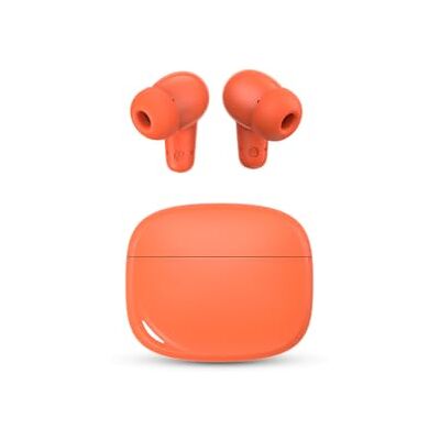 SPC Boost Buds bezprzewodowe słuchawki Bluetooth z redukcją szumów ENC czas pracy baterii 30 godzin Google Fast Pair 4 mikrofony IPX4 sterowanie dotykowe i asystent głosowy pomarańczowe SPC Boost Buds bezprzewodowe słuchawki Bluetooth z redukcją szumów ENC czas pracy baterii 30 godzin Google Fast Pair 4 mikrofony IPX4 sterowanie dotykowe i asystent głosowy pomarańczowe