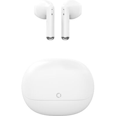 ECHO Earbuds Pods Colors Bezprzewodowe słuchawki dotykowe 5.4 Ultralekkie i wygodne czysty dźwięk i mikrofon obudowa USB-C 5 godzin autonomii Dyskretny design Biały ECHO Earbuds Pods Colors Bezprzewodowe słuchawki dotykowe 5.4 Ultralekkie i wygodne czysty dźwięk i mikrofon obudowa USB-C 5 godzin autonomii Dyskretny design Biały