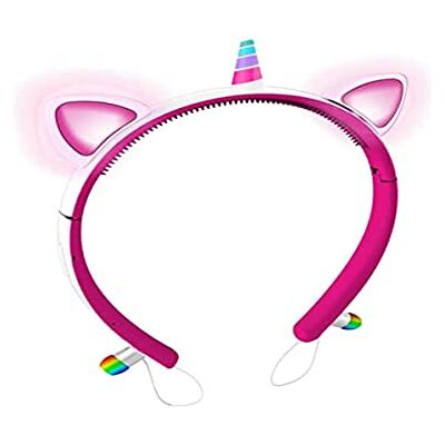 eKids HY-FUNI-EU-PNK opaska na głowę Bluetooth, różowa eKids HY-FUNI-EU-PNK opaska na głowę Bluetooth, różowa
