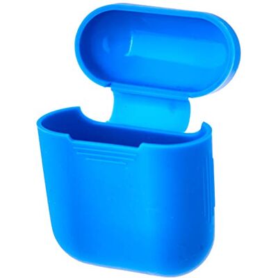 Shot Case Silikonowe etui ochronne do Apple Airpods pokrowiec ochronny (niebieski) Shot Case Silikonowe etui ochronne do Apple Airpods pokrowiec ochronny (niebieski)